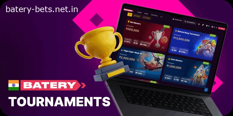 Batery India tournaments